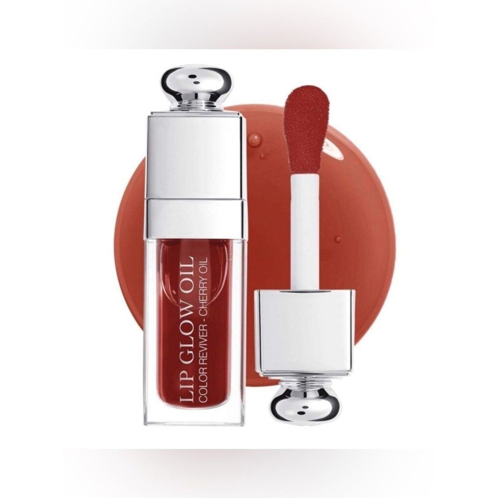 NEW Dior Addict Lip Glow Oil 062 Cherry Color Reviver Lip Oil Brand! Dior